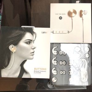I am + buttons ear buds BRAND NEW